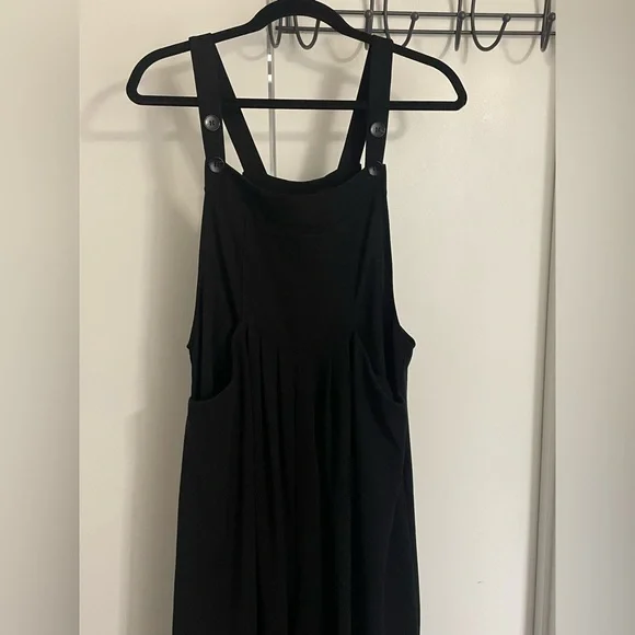 Halara Black Waffle Women's Wide-Leg Jumpsuit - Picture 5 of 7